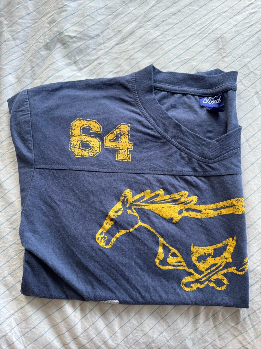 Ford Mustang - Blue Graphic Tee - Picture 9 of 9